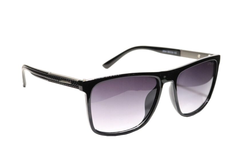 Black Full Rim Square Prescription Sunglasses