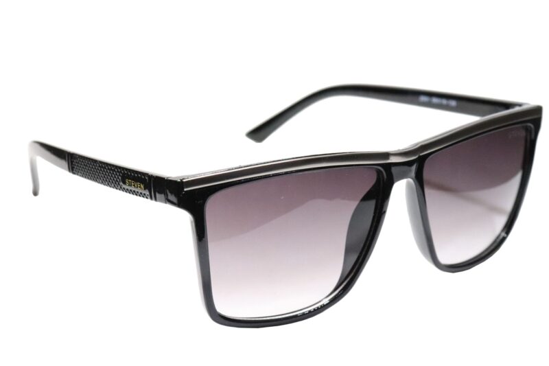 Black Full Rim Square Prescription Sunglasses