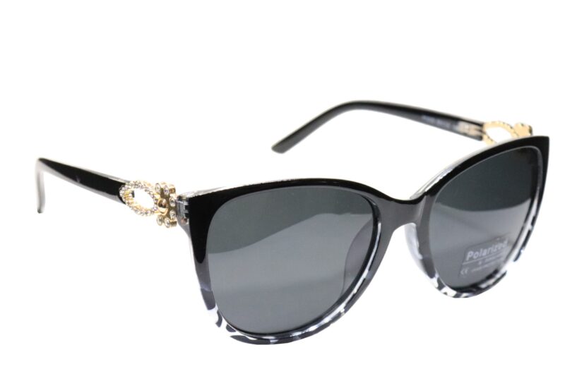 Black Full Rim Cat Eye Prescription Sunglasses