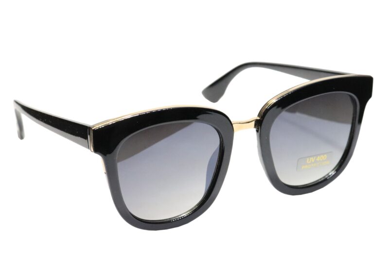 Black Full Rim Cat Eye Sunglasses