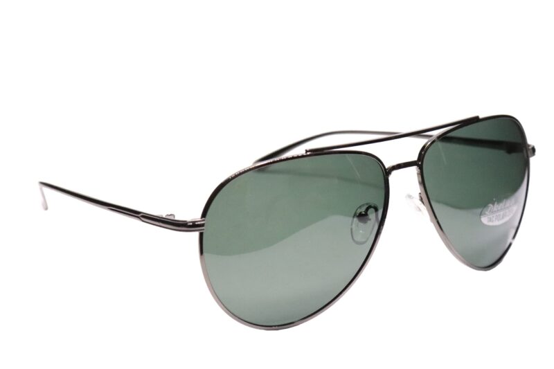 Black Full Rim Aviators Prescription Sunglasses