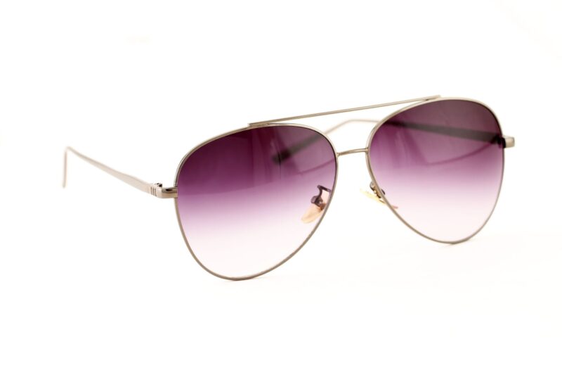 Gunmetal Full Rim Aviator Sunglasses