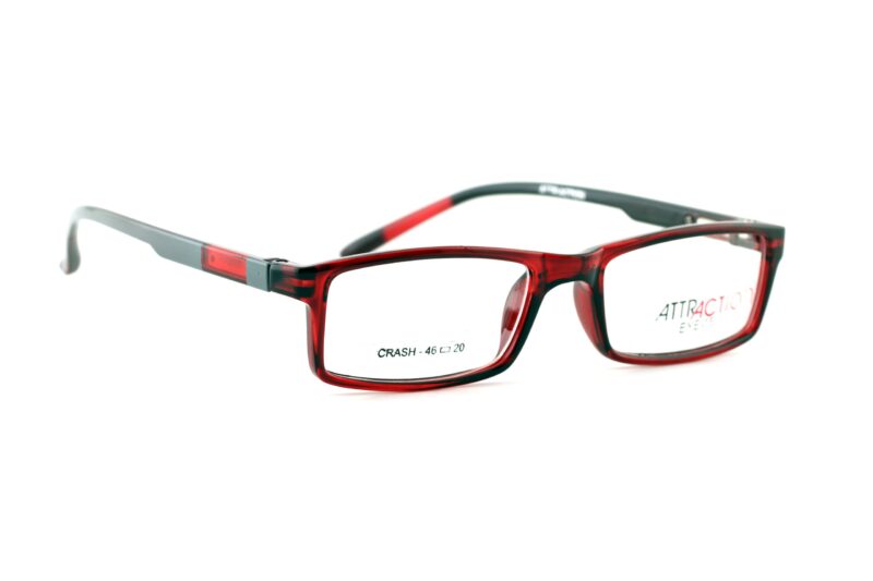 Black Full Rim Rectangle Eyeglasses