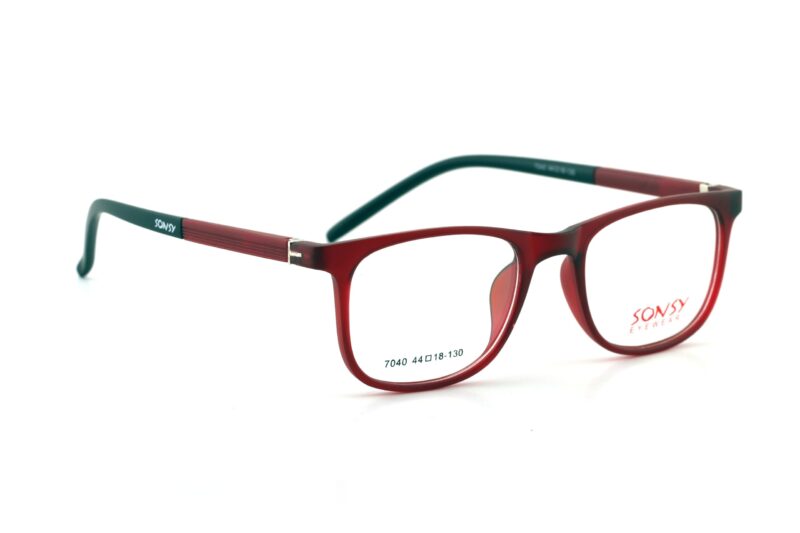 Dark Brown Full Rim Rectangle Eyeglasses