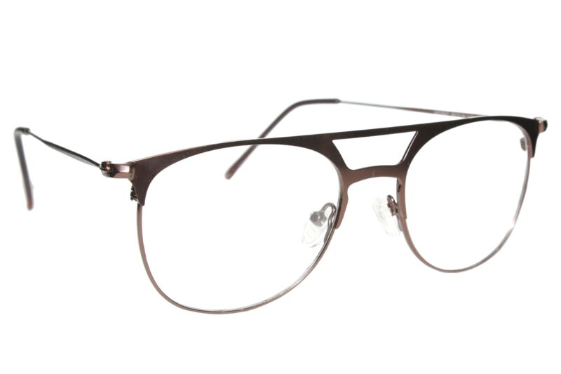 Brown Full Rim Club Master Eyeglasses