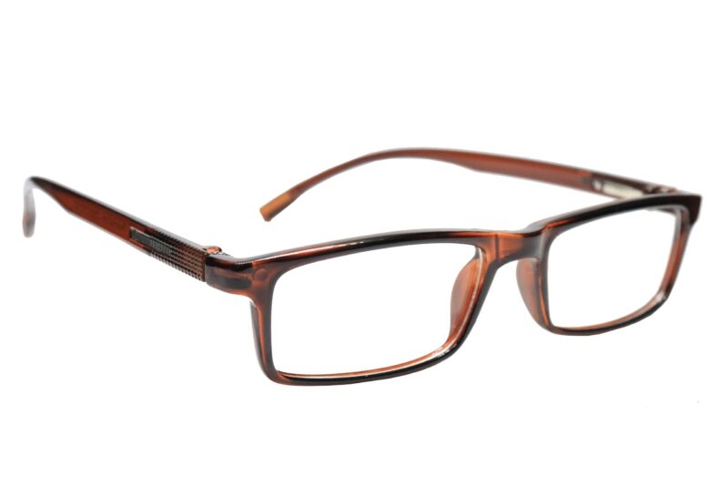 Chocolate Full Rim Rectangle Eyeglasses