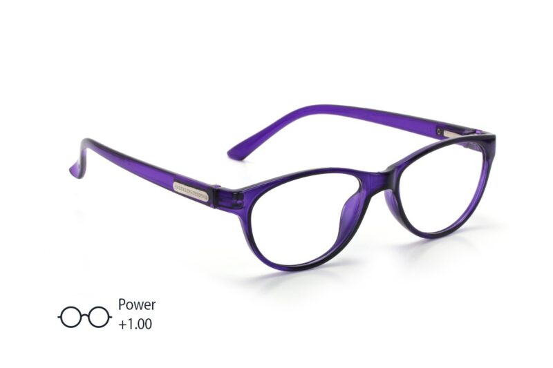 Purple Full Rim Cat Eye Reading Glasses