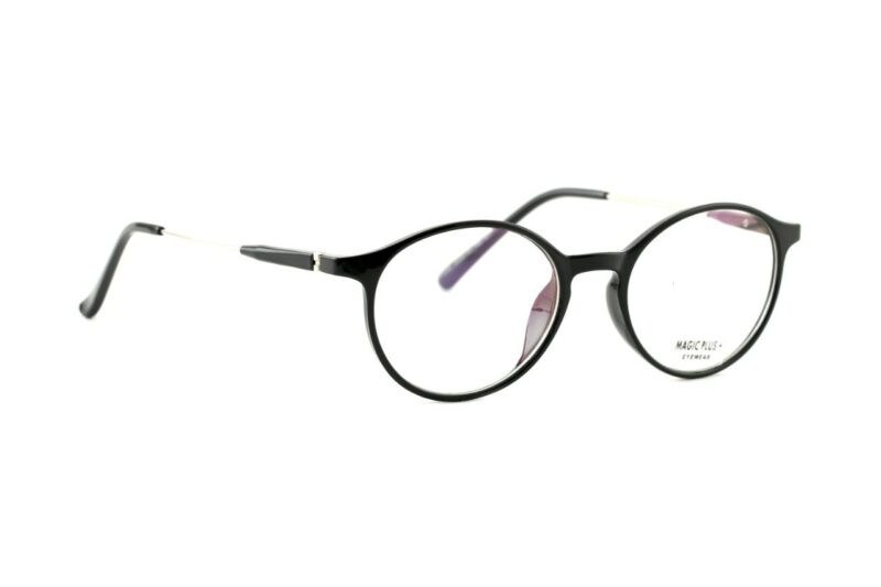 Black Full Rim Oval Eyeglasses