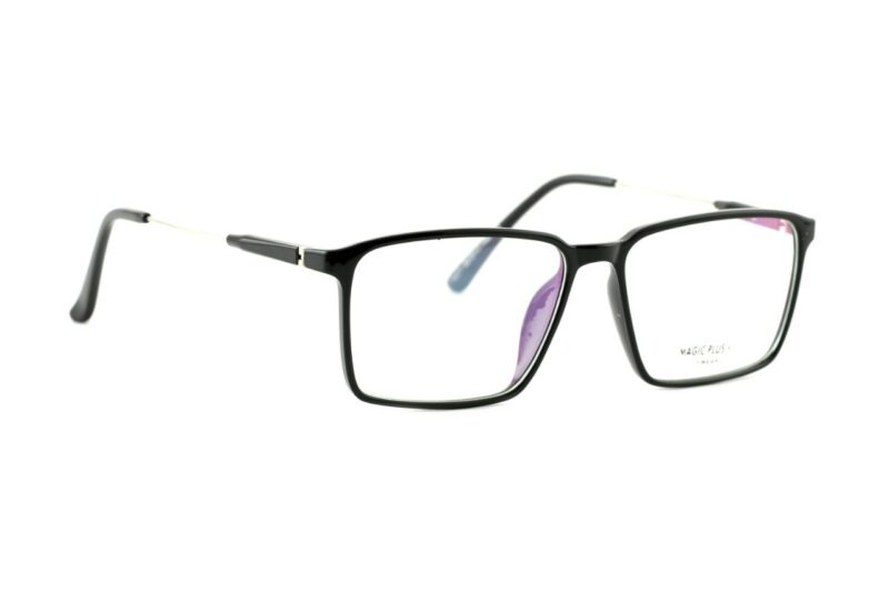 Black Full Rim Rectangle Eyeglasses