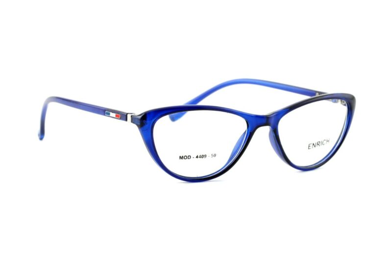 Blue Full Rim Cat Eye Eyeglasses