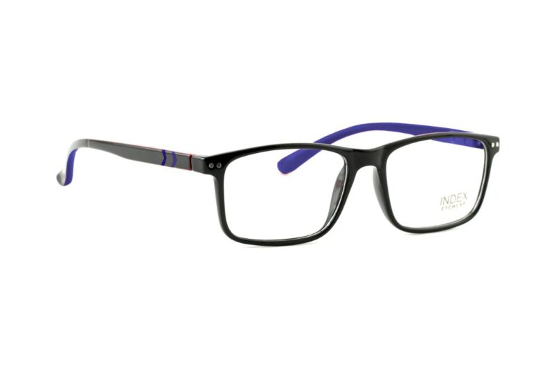 Black Full Rim Rectangle Eyeglasses