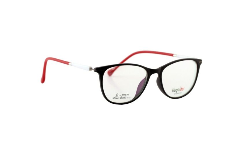 Black Full Rim Square Eyeglasses