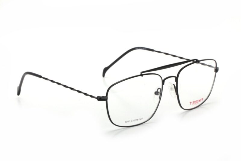 Black Full Rim Rectangle Eyeglasses
