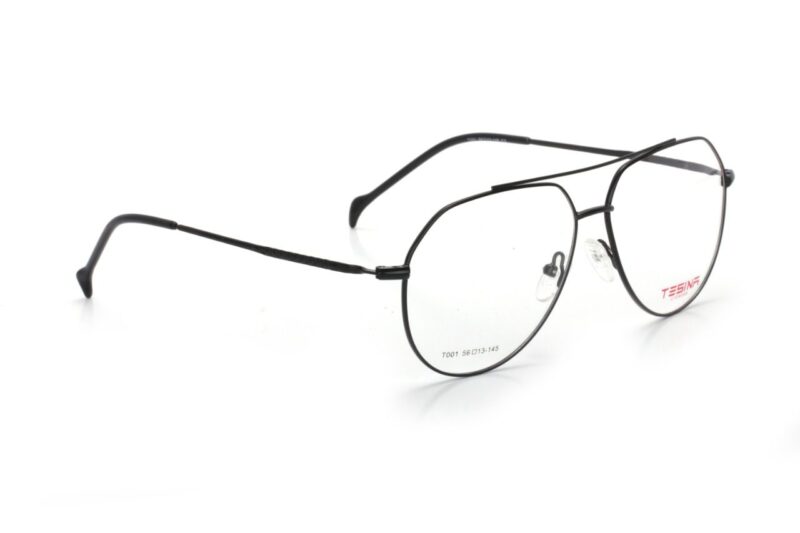 Black Full Rim Aviator Eyeglasses
