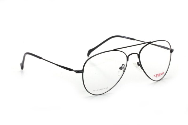 Black Full Rim Aviator Eyeglasses