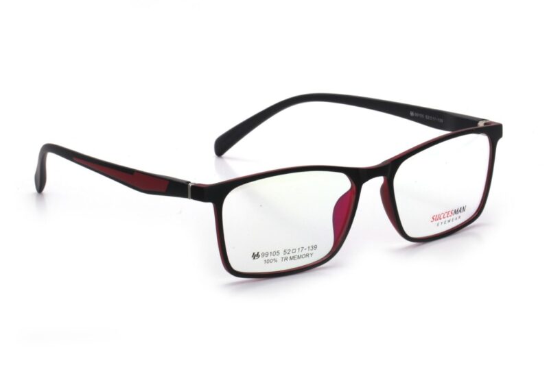 Black Full Rim Rectangle Eyeglasses