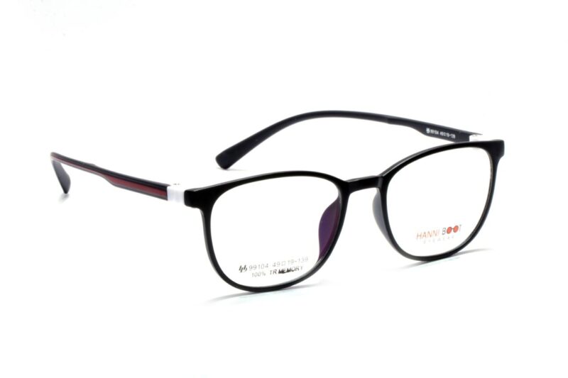 Black Full Rim Rectangle Eyeglasses