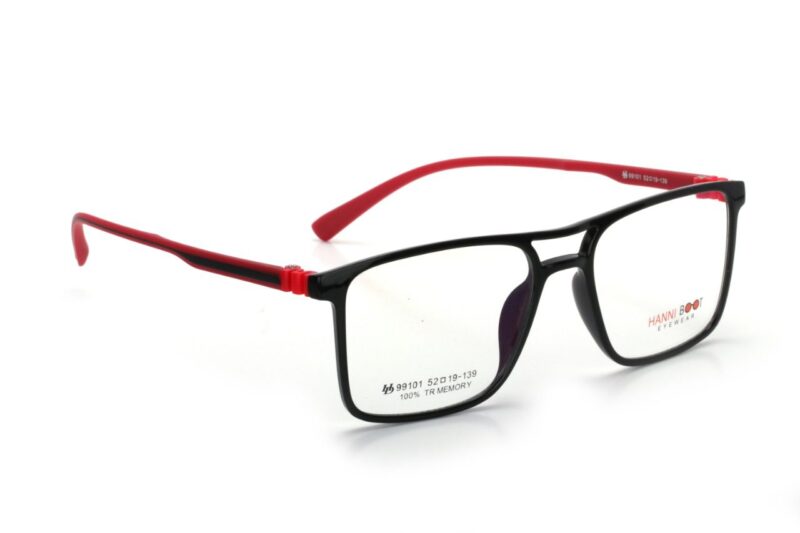 Black Full Rim Rectangle Eyeglasses
