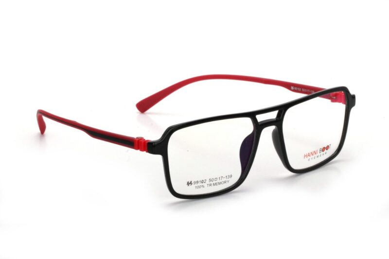 Black Full Rim Rectangle Eyeglasses