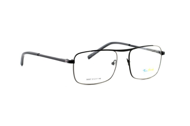 Black Full Rim Rectangle Eyeglasses