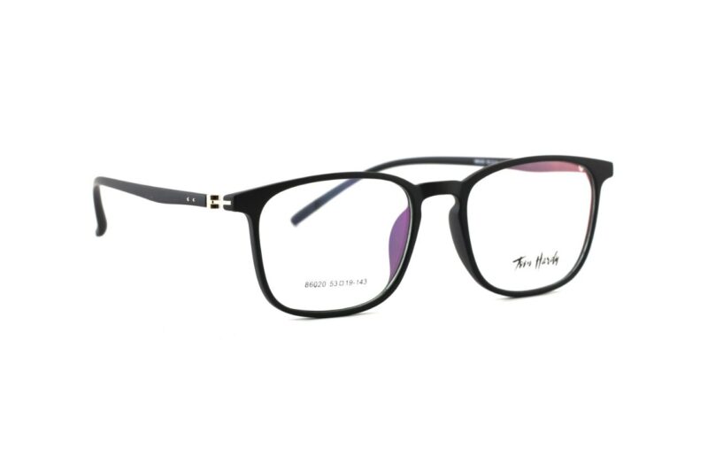 Black Full Rim Rectangle Eyeglasses