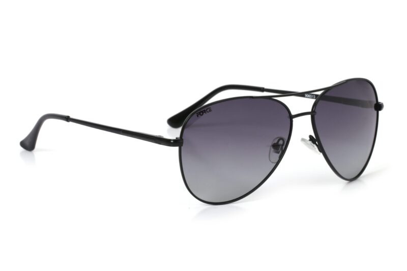 Black Full Rim Aviator Prescription Sunglasses
