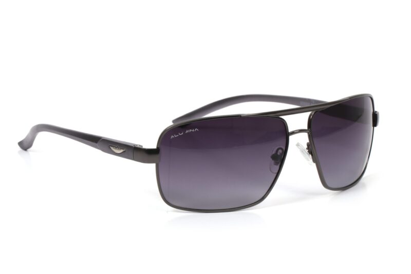 Gunmetal Full Rim Sport Sunglasses