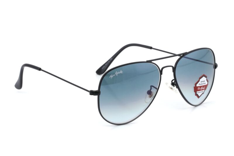 Black Full Rim Aviator Sunglasses