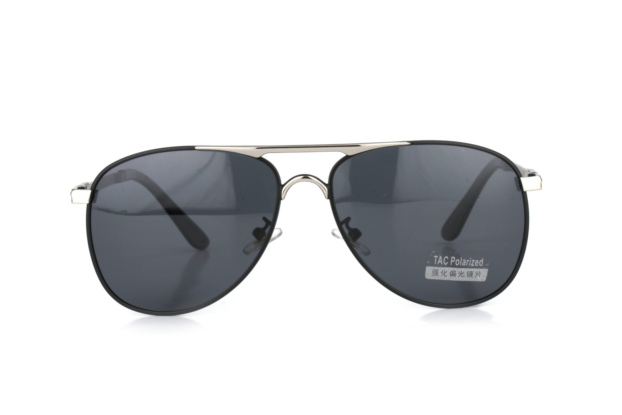 Black Full Rim Aviator Sunglasses